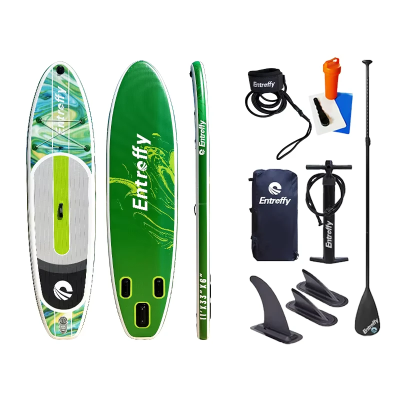 Papan Dayung Inflatable SUP Unisex Favorit untuk Olahraga Air & Selancar
