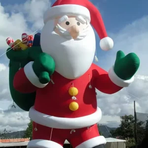 Festival Celebration Party Decoration Shopping Mall Advertising Giant Santa Claus Christmas Inflatable Model