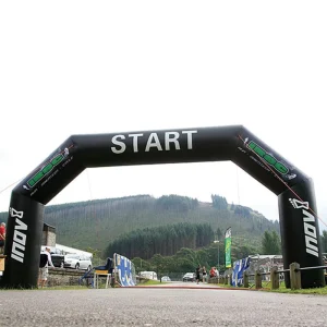 Cổng vào sự kiện lễ hội bơm hơi START FINISH Cổng đua