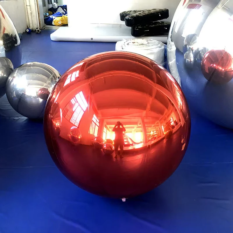 Ballon miroir gonflable géant personnalisé pour décoration d'événements et de festivals