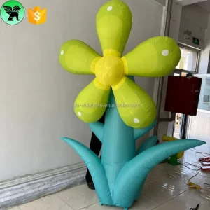 Festival Lighting Decoration Inflatable Flower Model Customized Giant Event Inflatable Flower for Holiday Party A10186