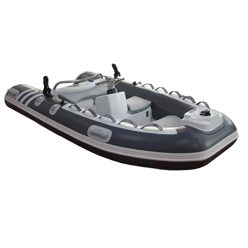 Gommone Gonfiabile in Fibra di Vetro da 3m con Pavimento in Teak Rib 300