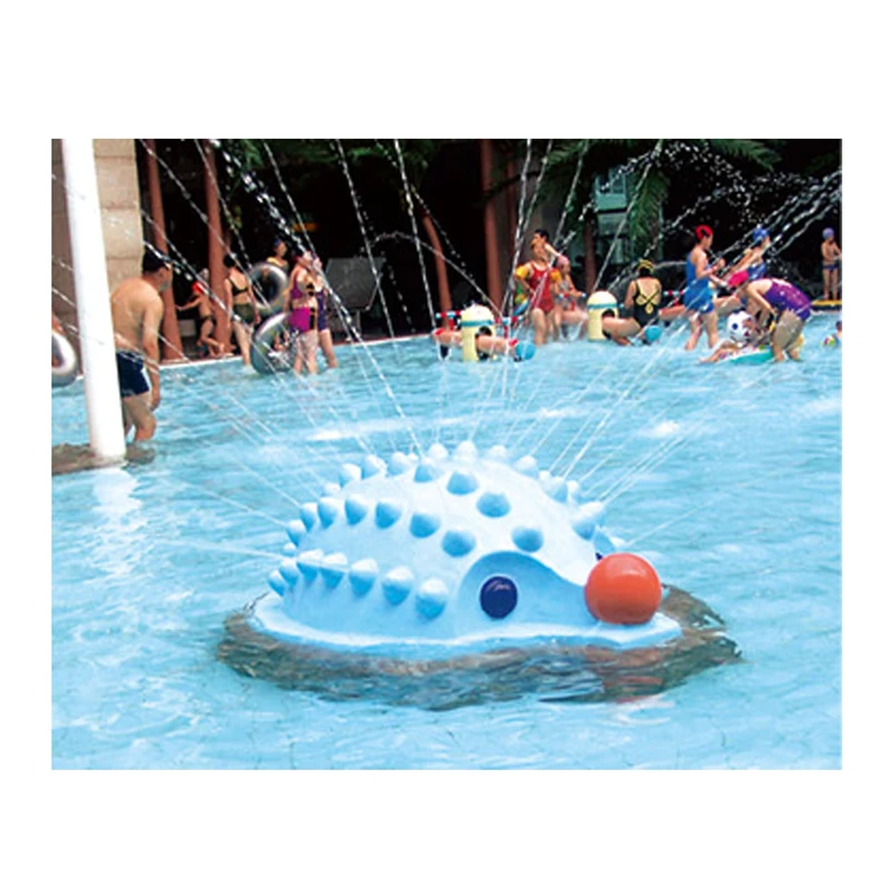 Fiberglass Aqua Park Water Spray Splash Pad Water Speelplaats Spelletjes Apparatuur voor Kinderen