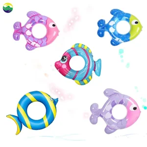 Fisch Pool Float Aufblasbarer Float Tube Ring Haltbarer Pool Float Schwimmender Wasser Floß für Outdoor Pool Party Lounge