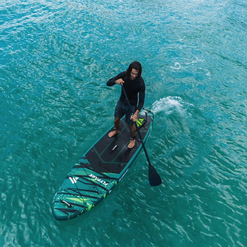 Papan Dayung Inflatable SUP Stand Up Memancing, Papan Selancar, SUP Extra Lebar