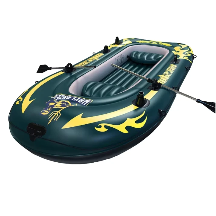 Fünf Aufblasbare Boote zum Angeln Kleine Aufblasbare Boote PVC Aufblasbares Boot