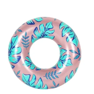 Flamingo Pattern PVC Inflatable Swimming Ring Kids’ Leisure Water Activity Accessory