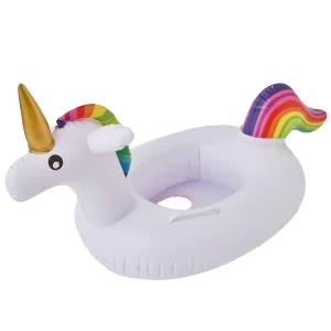 Flamingo Unicorn Inflatable Swim Ring Eco Friendly PVC Material for Children 1 5 Years Old Water Sport Use