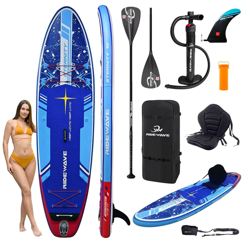 Flat Water Inflatable Stand up Paddle Board 10’6″ Allround ISUP Surfboard High Quality OEM SUP Paddleboard