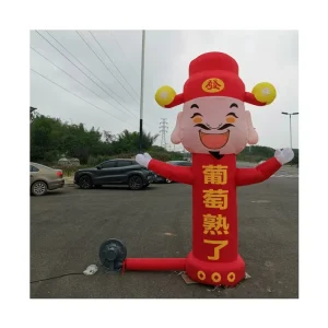 Flexible Air Tube Smile Face Air Dancer Outdoor Party Show Advertising