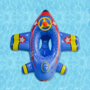 Float Inflatable Pool Toys Accessories Water PVC Inflatable Airplane Design Baby Swimming Float for Kids
