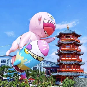Modelli Gonfiabili Personalizzati per Parate di Cartoni Animati, Palloni a Elio per il Carnevale Karafuru