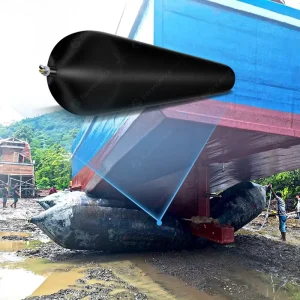 ถุงลมยางลอยน้ำทรงกระบอก 8 ชั้น สำหรับการปล่อยเรือ ถุงลมยางลอยน้ำสำหรับการลงจอดเรือ