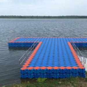 모듈형 부유 도크 큐브 플라스틱 HDPE 방수 친환경 피스톤 350kg/㎡ 튼튼한 수상용