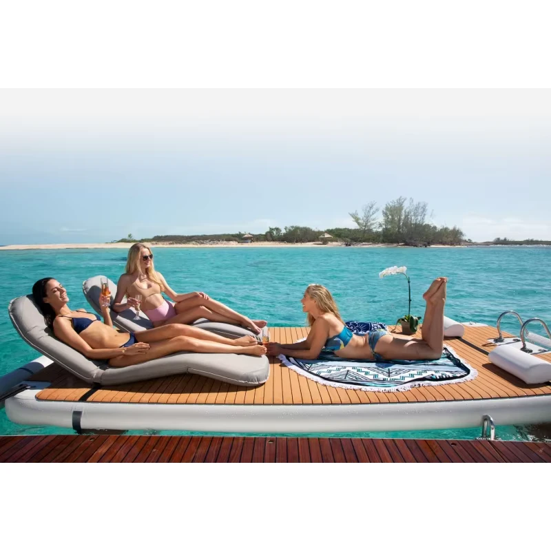 Schwimmende Trockendock, Aufblasbares Yachtdock, Aufblasbare Plattform, Wasserauftrieb, Aufblasbare Bootsdocks