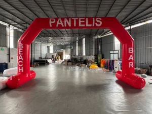 Cổng vòm thổi phồng thương mại cho sự kiện thể thao