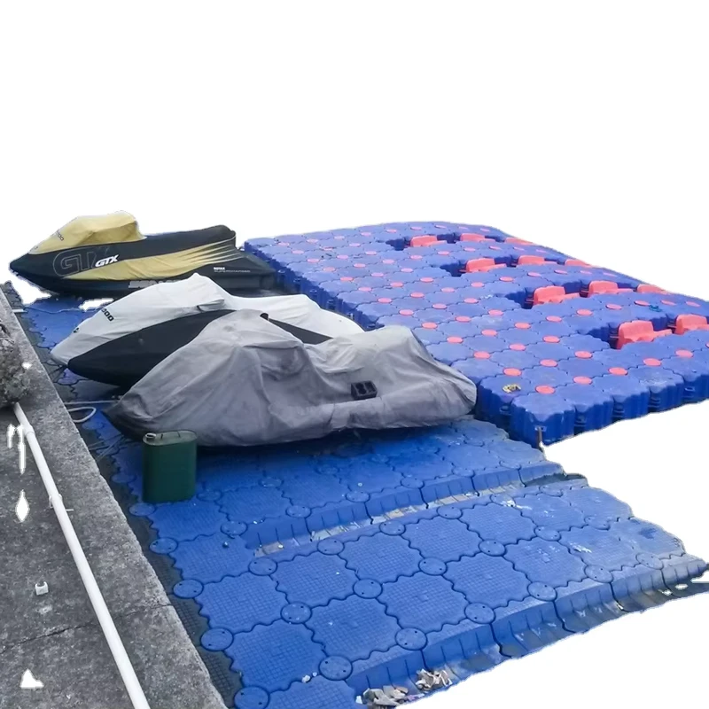 Floating Pontoon Inflatable HDPE Jet Ski Dock with 350kg sqm Load Capacity for Marinas