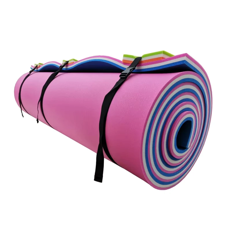 Tappeto galleggiante, tappeto galleggiante in schiuma a 3 strati, design elastico, resistente agli strappi, tappeto galleggiante in schiuma XPE
