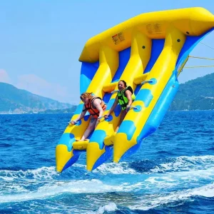 Banana Boat Gonfiabile Doppio Trainabile per Sport Acquatici in PVC