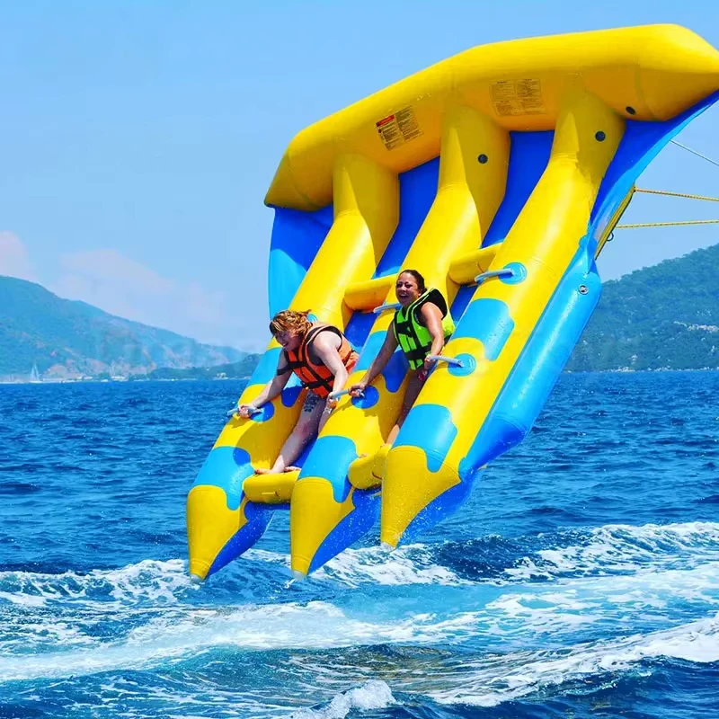 Fly Fish Water Sports Inflatable Double Towable Banana Boat PVC Water Sport Games