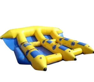Gonfiabili volanti, banana boat per sport acquatici