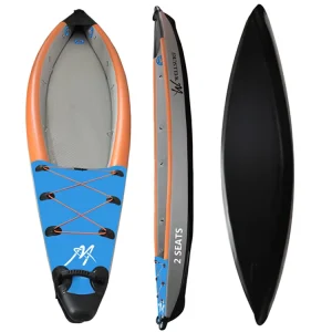 Foldable Drop Stitch Single Person Canoe Boat Inflatable Kayak