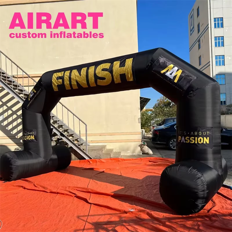 Foldable Inflatable Event Gateway Arch for Multi Location Sports Commercial Activities