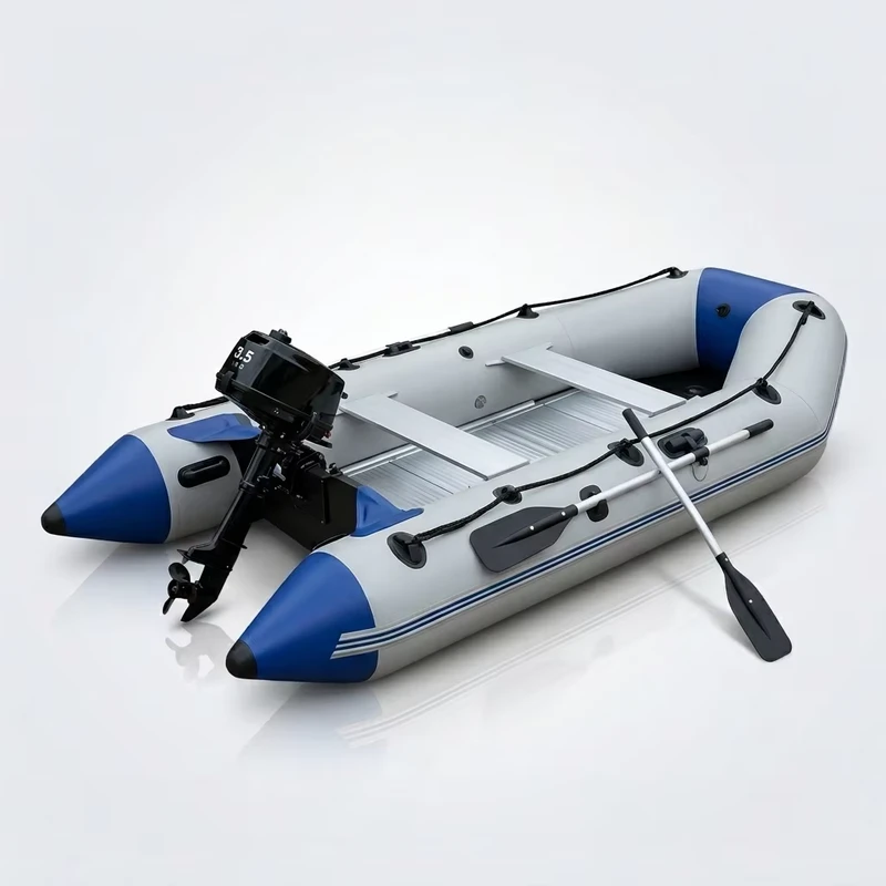 High Quality Aluminum Floor Fishing Speed Boat PVC Portable Dinghy Water Sport Inflatable Boat