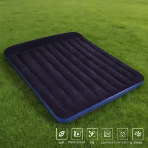 Foldable Modern Outdoor Inflatable Air Mattress for Park Bedroom Living Room Single Double Person Sizes