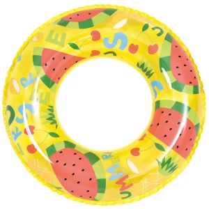 Folding Inflatable Rings Floats Portable Water Wings Swimming Tube Float for Kids and Adults