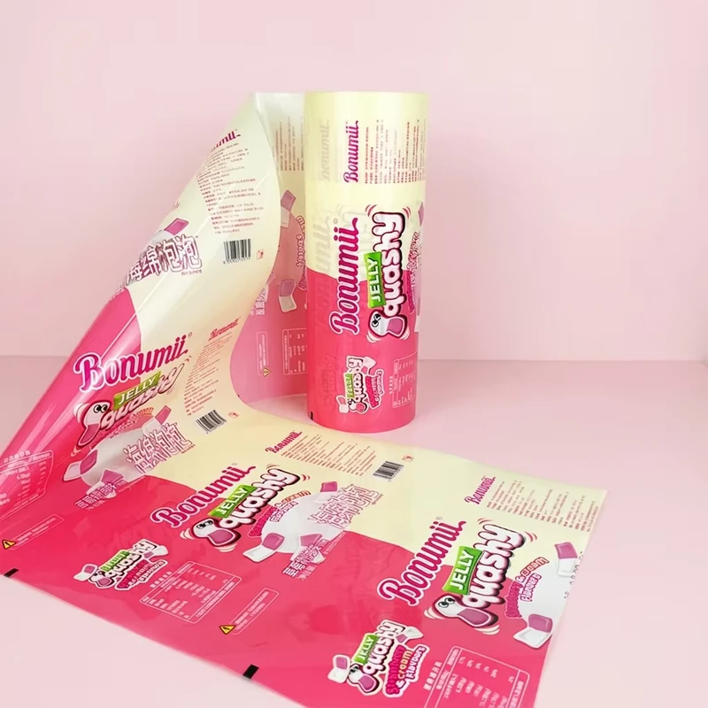 Filme de Embalagem Laminado de Grau Alimentar - Filme Plástico Laminado Anti-Oxidação à Prova de Humidade para Snacks e Nozes com Longa Vida Útil
