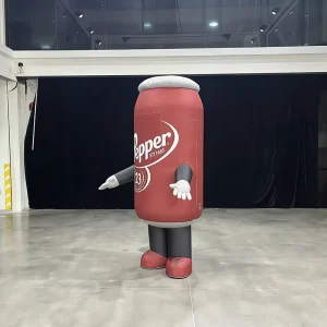 Food Theme Advertising Inflatable Walking Inflatable Beer Beverage Can Costume For Cola Inflatable Moving Cartoon Costume