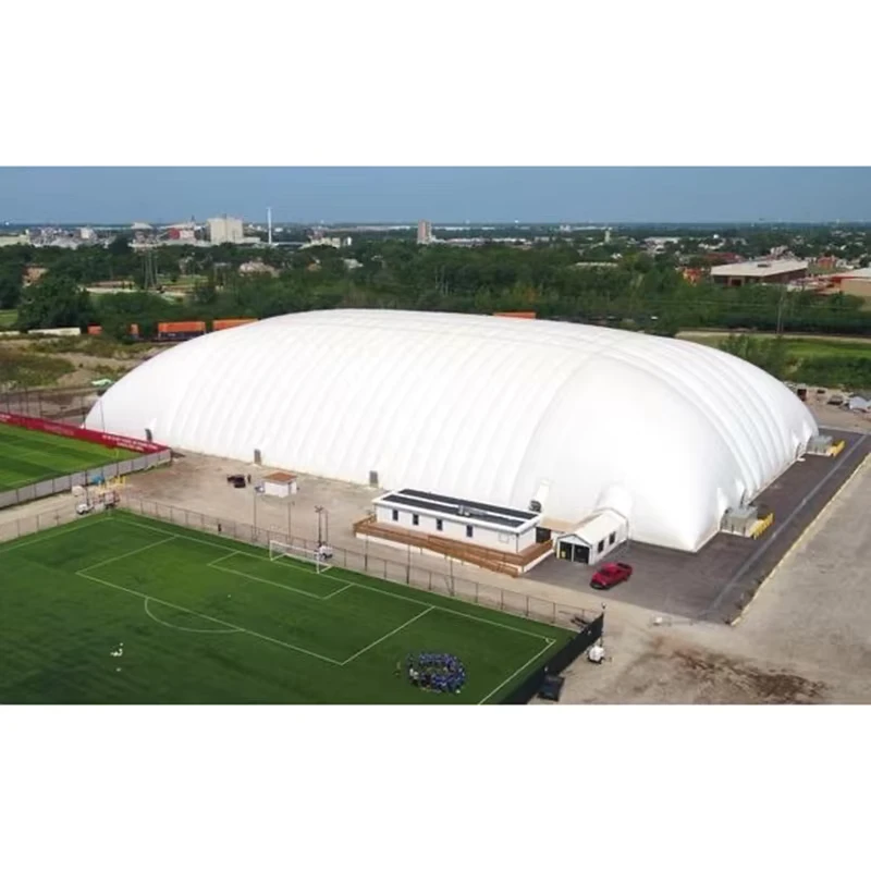 Football Field Air Dome for Storage Warehouse Sports Stadium Soccer Court Sports Hall Architecture Membrane Product