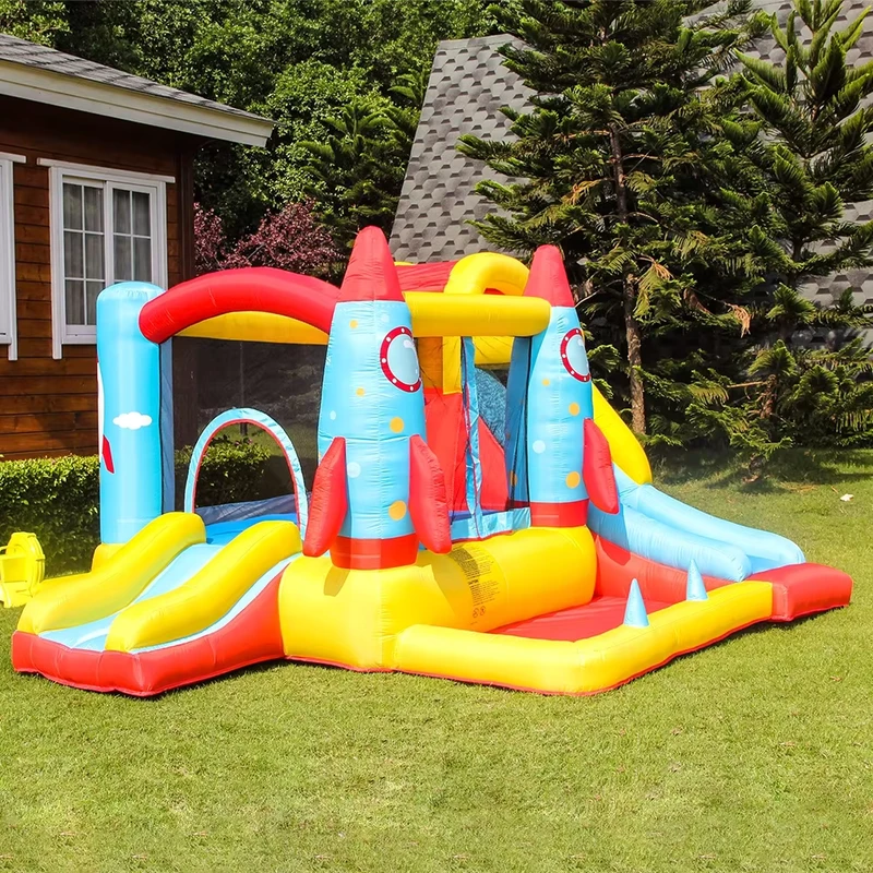 Castello gonfiabile per bambini, castello elastico per ragazzi
