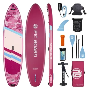 For Best Selling Drop Stitch Inflatable Stand up Paddle Board Seat Customizable Portable SUP for Lakes Rivers Water Sports