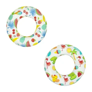 For Bestway 36014 61cm PVC Safety Inflatable Swim Ring Laps for Kids’ Swimming Practice