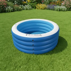 Four Layer Raised PVC Inflatable Round Swimming Pool