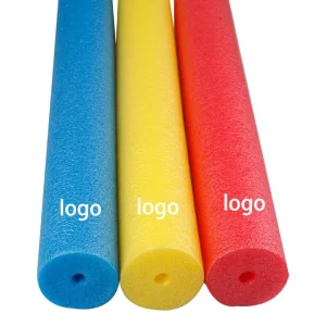 Campione Gratuito Fabbricante Cinese Tubo EVA Colorato Galleggiante per Nuoto Noodle in Schiuma per Piscina