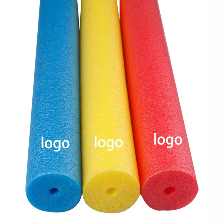 Free Sample Chinese Manufacturer Colorful Hollow EVA Tube Float Water Woggle Floating Swimming Foam Noodle for Pool