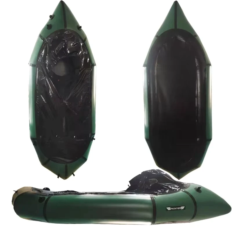 Kayak Gonfiabile Leggero Frontier Audac 250 con Copertura Spruzzatore