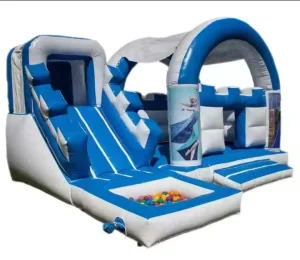 Frozen Jumping Castle Slide Inflatable Bounce House With Slide Combo Frozen Jumper Inflatable Bouncy Castle