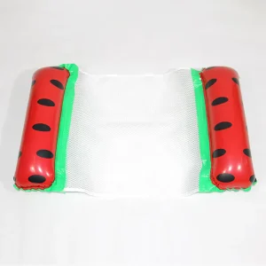 Fruit Inflatable Floating Water Hammock Foldable Net Swimming Pool Bed Lounger