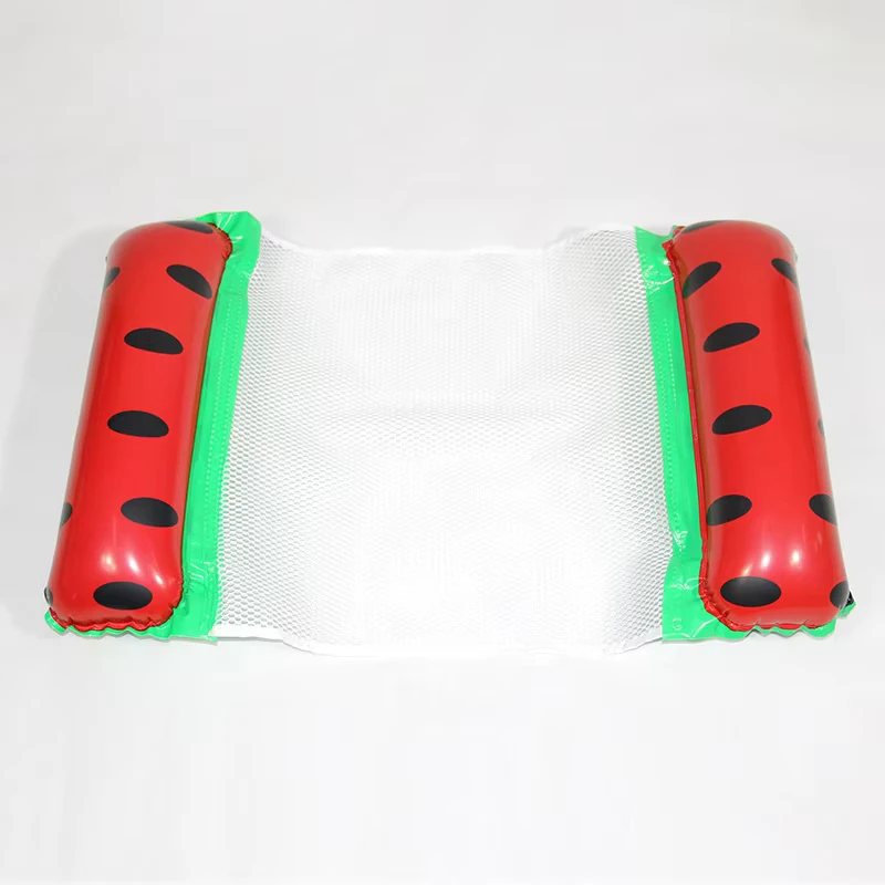Fruit Inflatable Floating Water Hammock Foldable Net Swimming Pool Bed Lounger