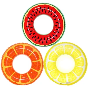 Frucht-Schwimmring Float 60cm Erwachsener PVC Aufblasbarer Schwimmring Kinder-Schwimmring