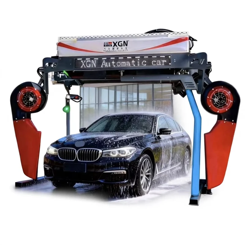 Fully Automatic Touchless Car Wash Machine with Chassis Wash & Wax