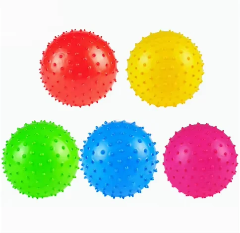 Fun Games Kids Inflatable Ball Rubber Toy Cartoon Thorn Large Balloon Developmental Children Massage Toys Balls