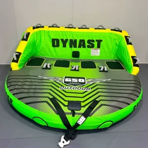 ファンリングPVCインフレータブルトウアブルチューブスピードボートホバークラフト3-4人用水上スポーツアクセサリークラフトロープバンドル付き