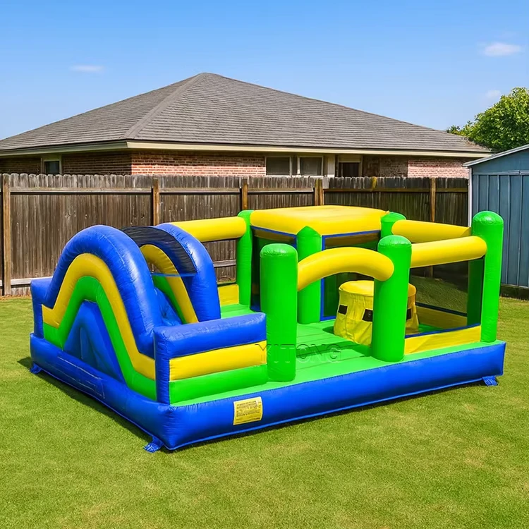 Funny Bouncing Air Bouncy Castle Inflatable Pump Jumping Castle Outdoor Pvc Paint