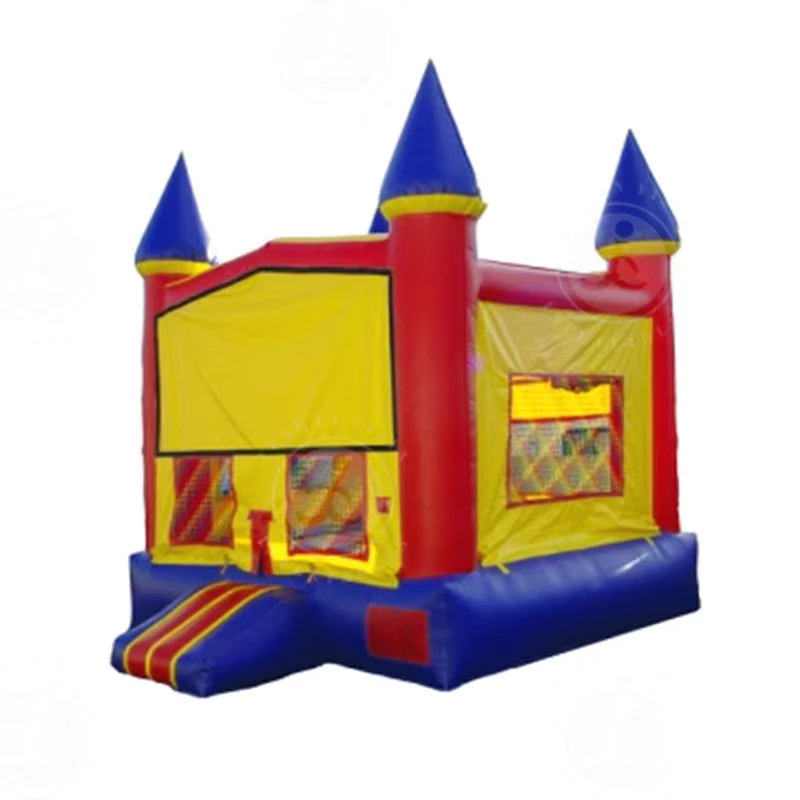 Maison gonflable commerciale amusante pour mariage, château de saut extérieur pour enfants, protection UV, ignifuge, étanche