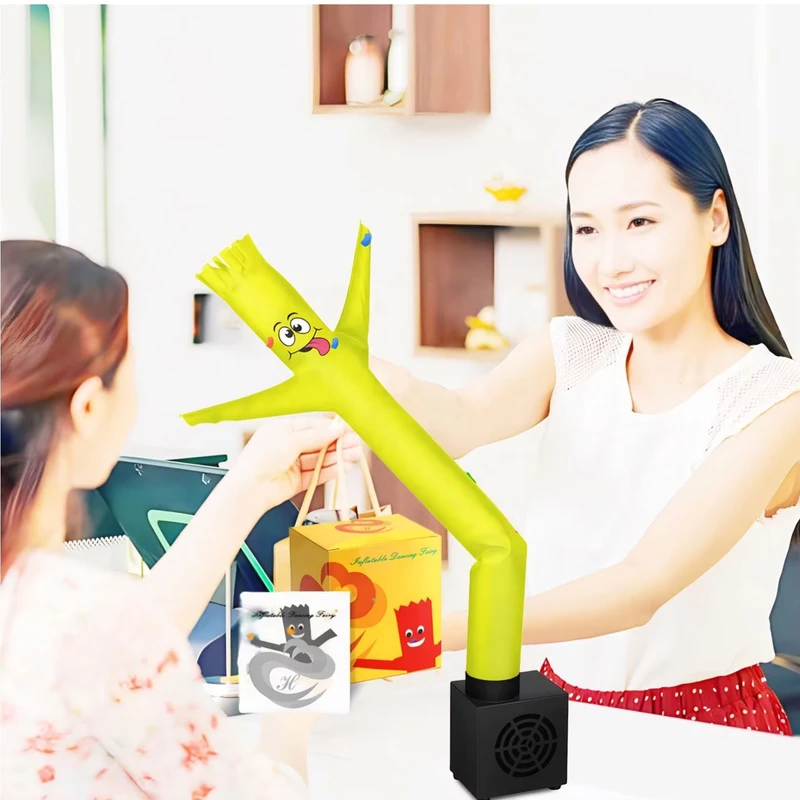 Regalo divertido, decorativo, tipo C, USB, hombre inflable de baile de aire de escritorio, mini danzón de Navidad